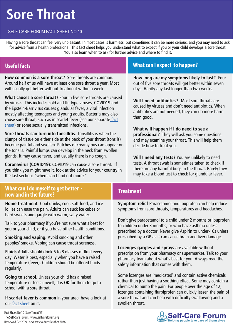 Fact sheet 10